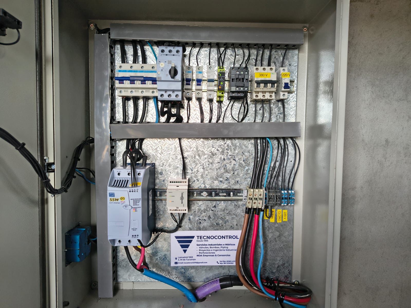 Tableros Eléctricos en Tecnocontrol